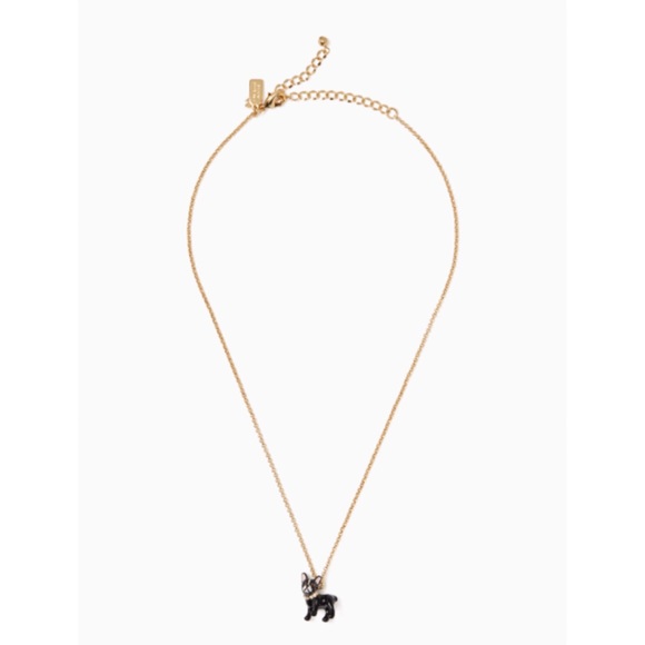 Kate Spade Ma Chérie Antoine Dog Necklace - Picture 2 of 8